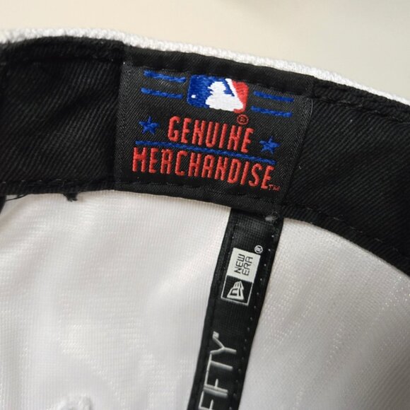 Pittsburgh Pirates Hat Cap Snapback White Large P Logo New Era 9Fifty MLB - Picture 8 of 8